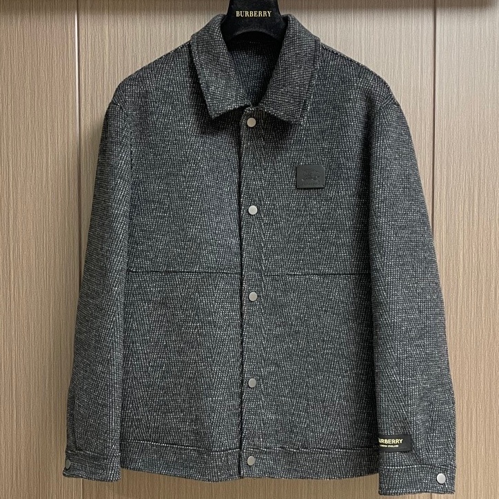 [홍콩명품.BURBERRY] 버버리 2025 남성용 울자켓 BU1396 HD 홍콩명품의류,구매대행,온라인명품