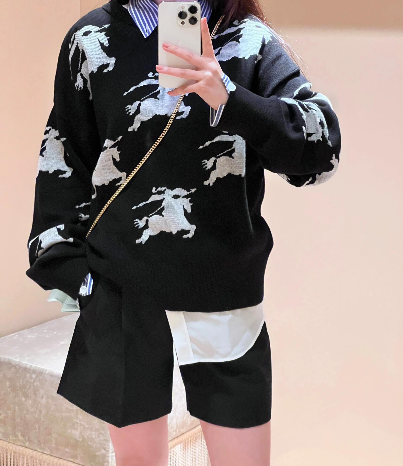 [홍콩명품.BURBERRY] 버버리 2025 남성용 니트 풀오버 BU1400 PD 홍콩명품의류,구매대행,온라인명품