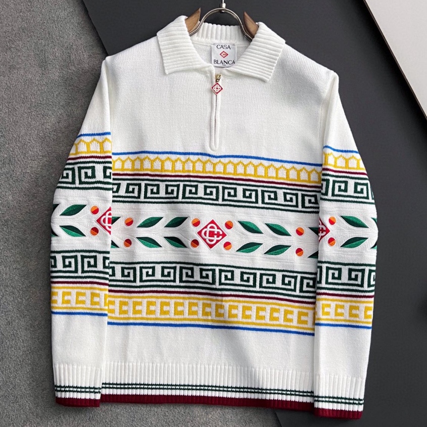 [홍콩명품.CSSABLANCA] 카사블랑카 2025 남성용 울 가디건 GT1328 HD 홍콩명품의류,구매대행,온라인명품