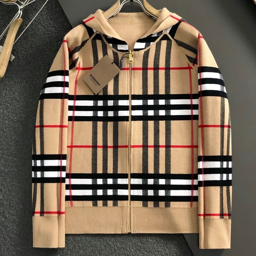 [홍콩명품.BURBERRY] 버버리 2025 남성용 양니트면자켓 BU1415 PD 홍콩명품의류,구매대행,온라인명품