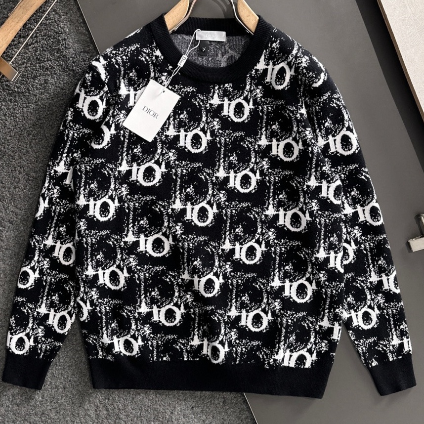 [홍콩명품.Christian Dior] 크리스챤 디올 2025 남성용 니트 풀오버 CD1350 YB 홍콩명품의류,구매대행,온라인명품