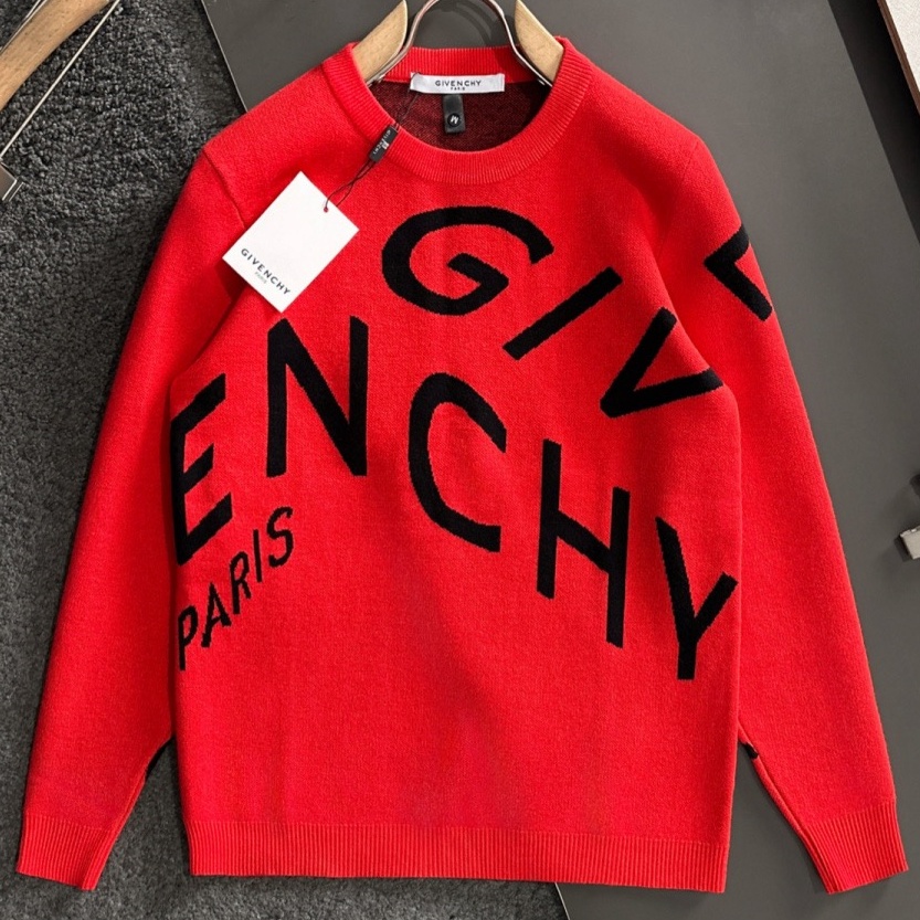 [홍콩명품.GIVENCHY] 지방시 2025 남성용 니트 풀오버 GV241 PD  홍콩명품의류,구매대행,온라인명품