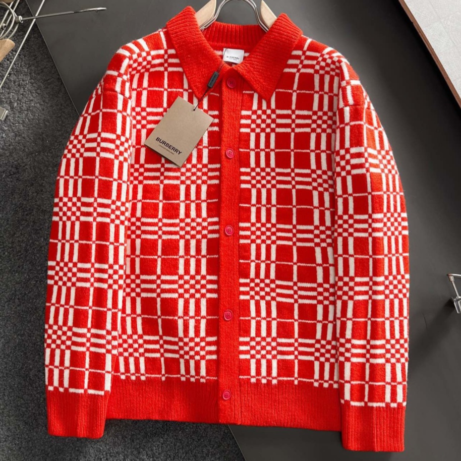 [홍콩명품.BURBERRY] 버버리 2025 남성용 울 가디건 BU1441 PD 홍콩명품의류,구매대행,온라인명품