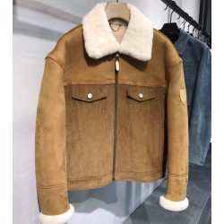 [홍콩명품.LOUIS VUITTON] 루이비통 2025 남성용 모피일체 양가죽코트 LV2418 HD 홍콩명품의류,구매대행,온라인명품