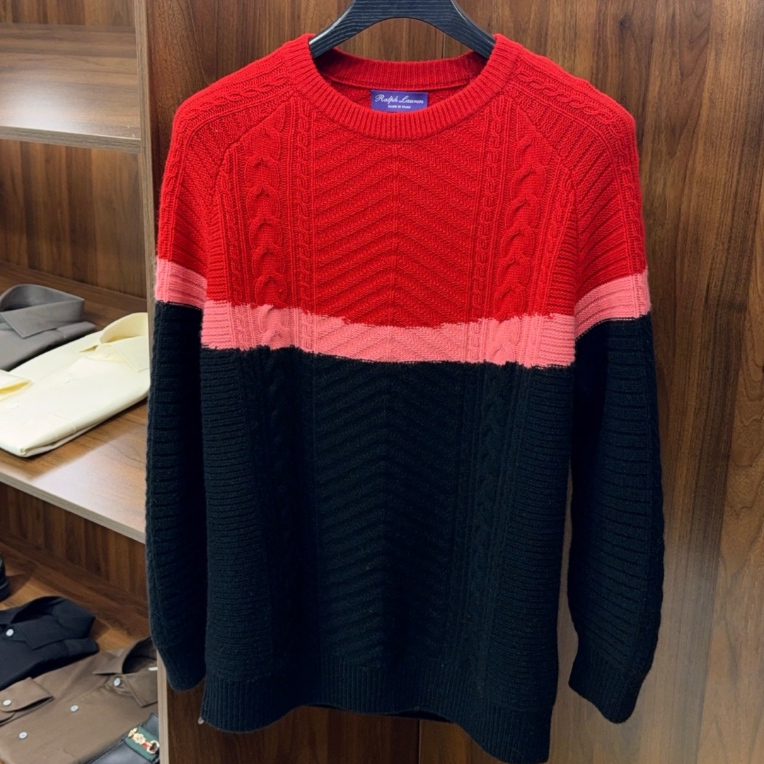 [홍콩명품.Ralph lauren] 랄프로렌 2025 남성용 울+캐시미어 풀오버 GC311 YB 2컬러 홍콩명품의류,구매대행,온라인명품