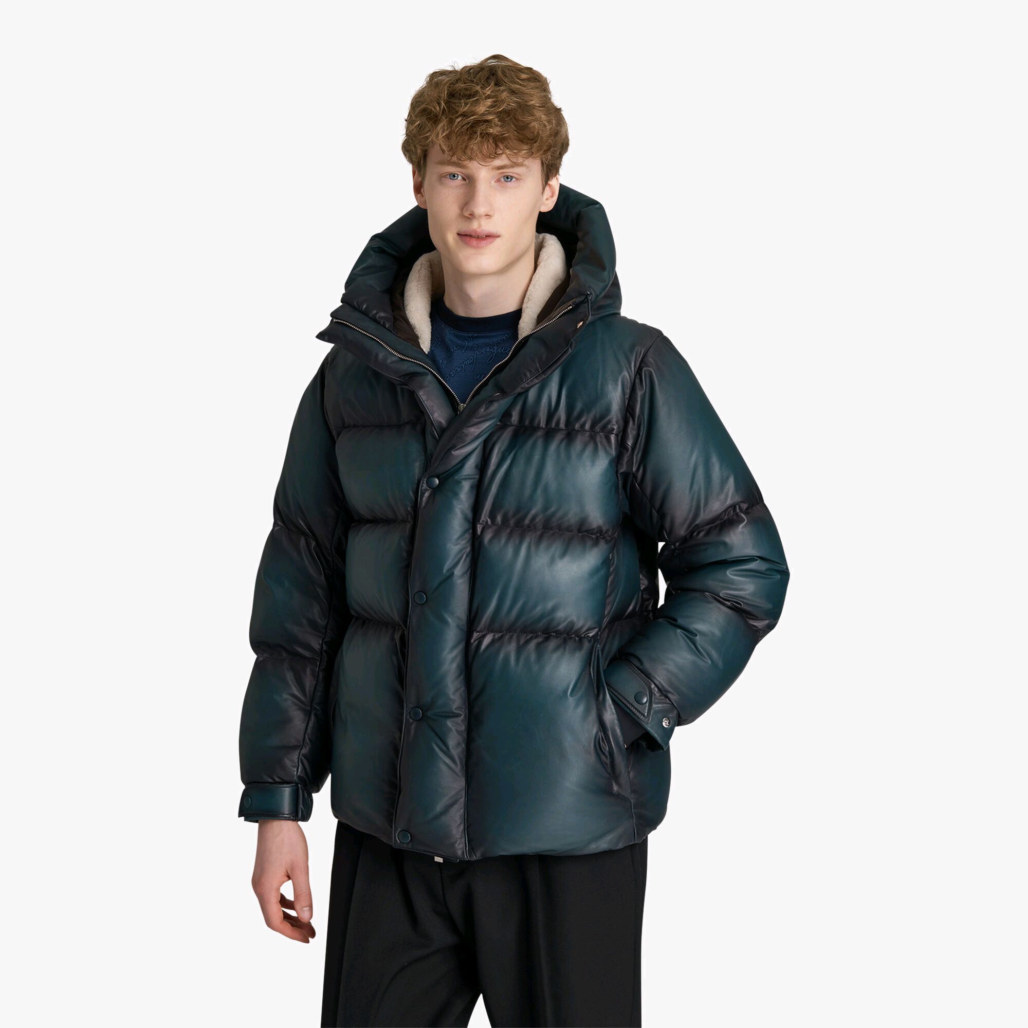 [홍콩명품.BERLUTI]벨루티 2025 남성용 양가죽  패딩자켓 BL129 HD 홍콩명품의류,구매대행,온라인명품