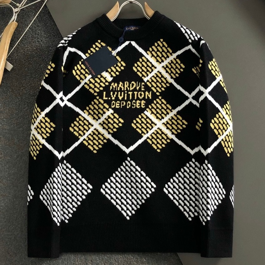 [홍콩명품.LOUIS VUITTON] 루이비통 2025 남성용 니트풀오버 LV2457 PD 홍콩명품의류,구매대행,온라인명품