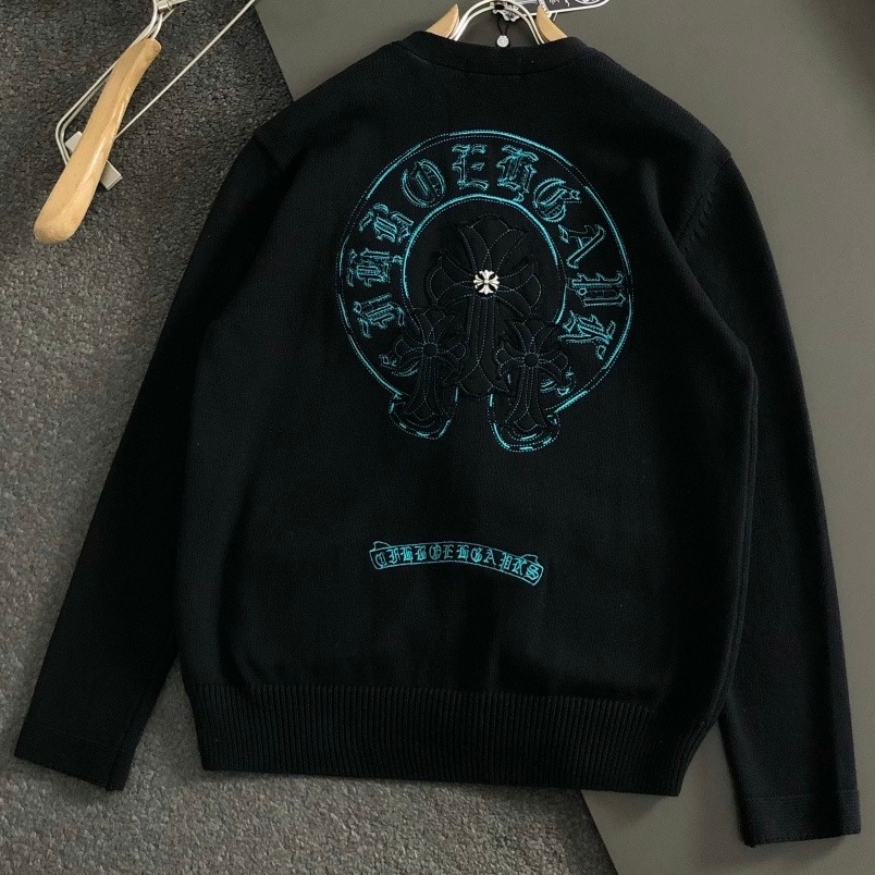 [홍콩명품.CHROME HEARTS] 크롬하츠 2025 남성용 니트 가디건 GC450 YB 2컬러 홍콩명품의류,구매대행,온라인명품