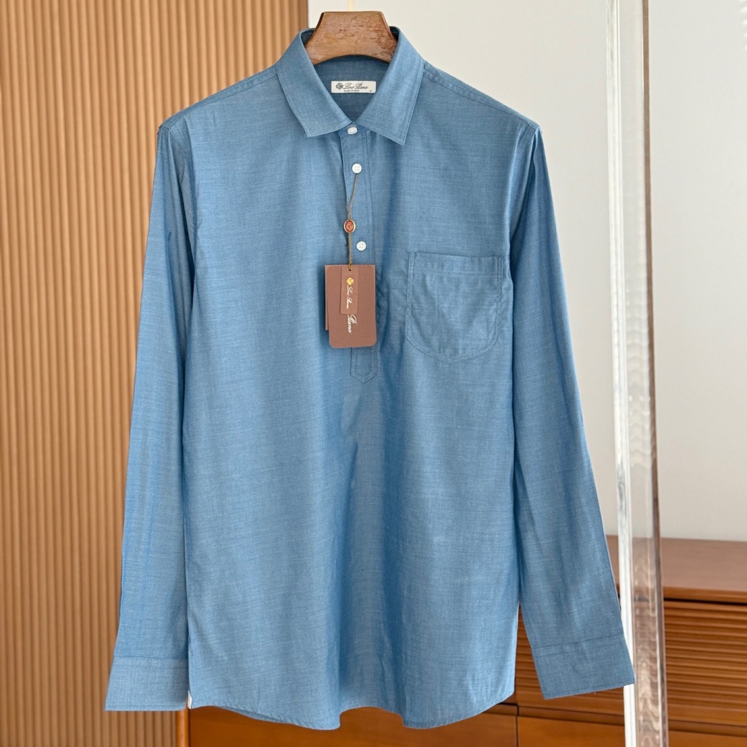[홍콩명품.Loro Piana] 로로피아나 2025 남성 셔츠 LP795 YB 홍콩명품의류,구매대행,온라인명품