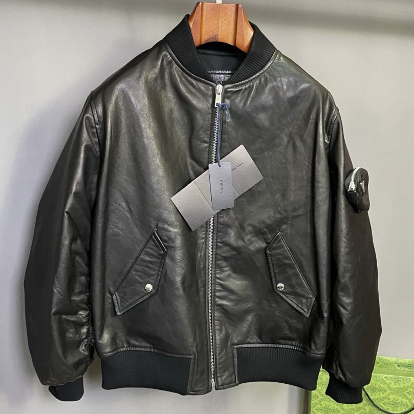 [홍콩명품.PRADA] 프라다 2025 남성용 양가죽 자켓 P1620 HD 홍콩명품의류,구매대행,온라인명품