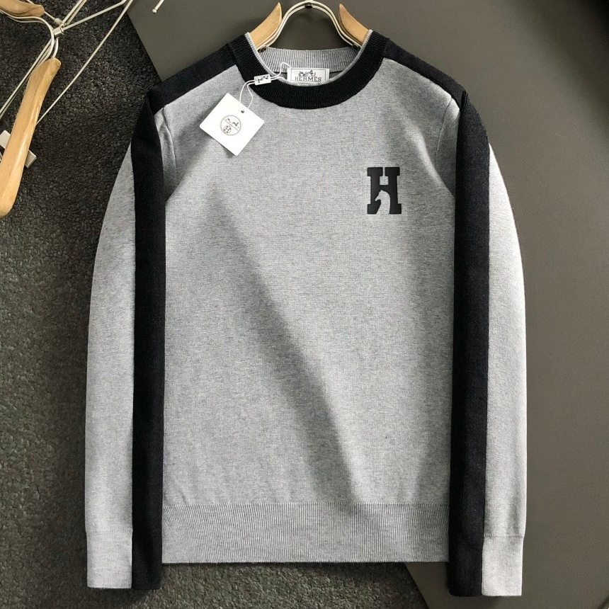 [홍콩명품.HERMES] 에르메스 2026 남성용 니트 풀오버 HM489 PD 홍콩명품의류,구매대행,온라인명품