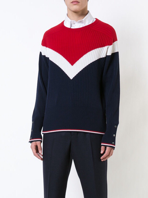 [홍콩명품.THOM BROWNE ] 톰 브라운 2026 남성용 니트 풀오버 TB1377 AGG 홍콩명품의류,구매대행,온라인명품