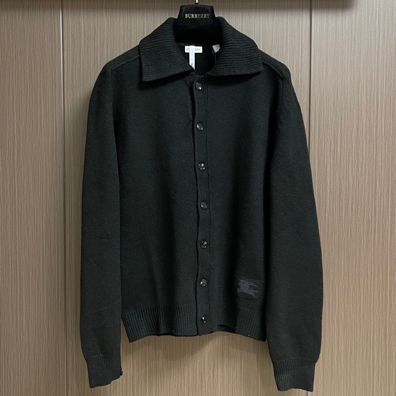 [홍콩명품.BURBERRY] 버버리 2026 남성용 울혼방 가디건 BU1497 HD 홍콩명품의류,구매대행,온라인명품