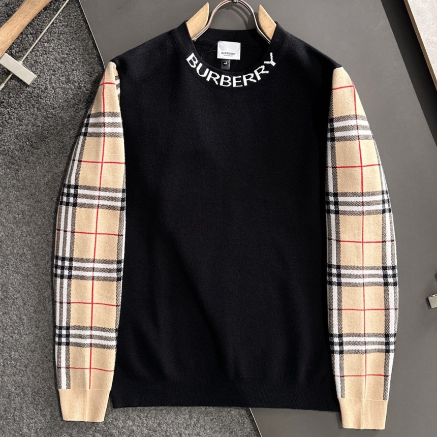 [홍콩명품.BURBERRY] 버버리 2026 남성용 니트풀오버 BU1505 PD 홍콩명품의류,구매대행,온라인명품