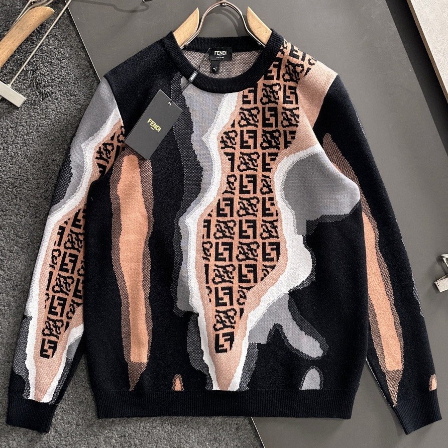 [홍콩명품,FENDI] 펜디 2026 남성용 니트 풀오버 FD701 PD 홍콩명품의류,구매대행,온라인명품