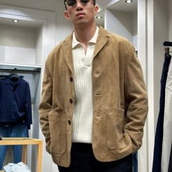 [홍콩명품.loro piana]로로피아나 2026 남성용 양가죽 자켓 LP874 YB 홍콩명품의류,구매대행,온라인명품