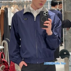 [홍콩명품,MIU MIU] 미우미우 26SS 로고 자켓 MM069 HHB, 홍콩명품의류,구매대행,온라인명품