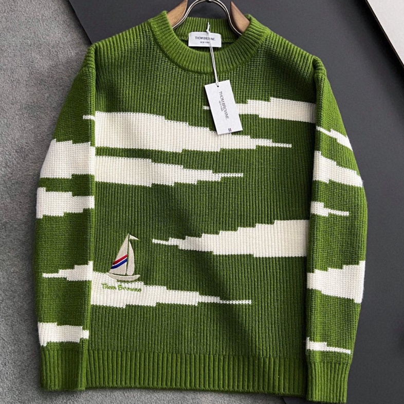 [홍콩명품.THOM BROWNE ] 톰 브라운 2026 남성용 니트풀오버 TB1401 PD  홍콩명품의류,구매대행,온라인명품