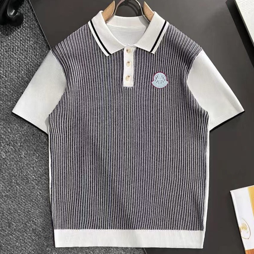 [홍콩명품.MONCLER] 몽클레어 2026 남성용 니트반팔 MQ1623 PD 홍콩명품의류,구매대행,온라인명품