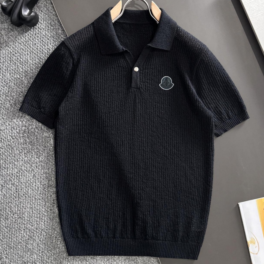 [홍콩명품.MONCLER] 몽클레어 2026 남성용 니트반팔 MQ1627 PD 홍콩명품의류,구매대행,온라인명품