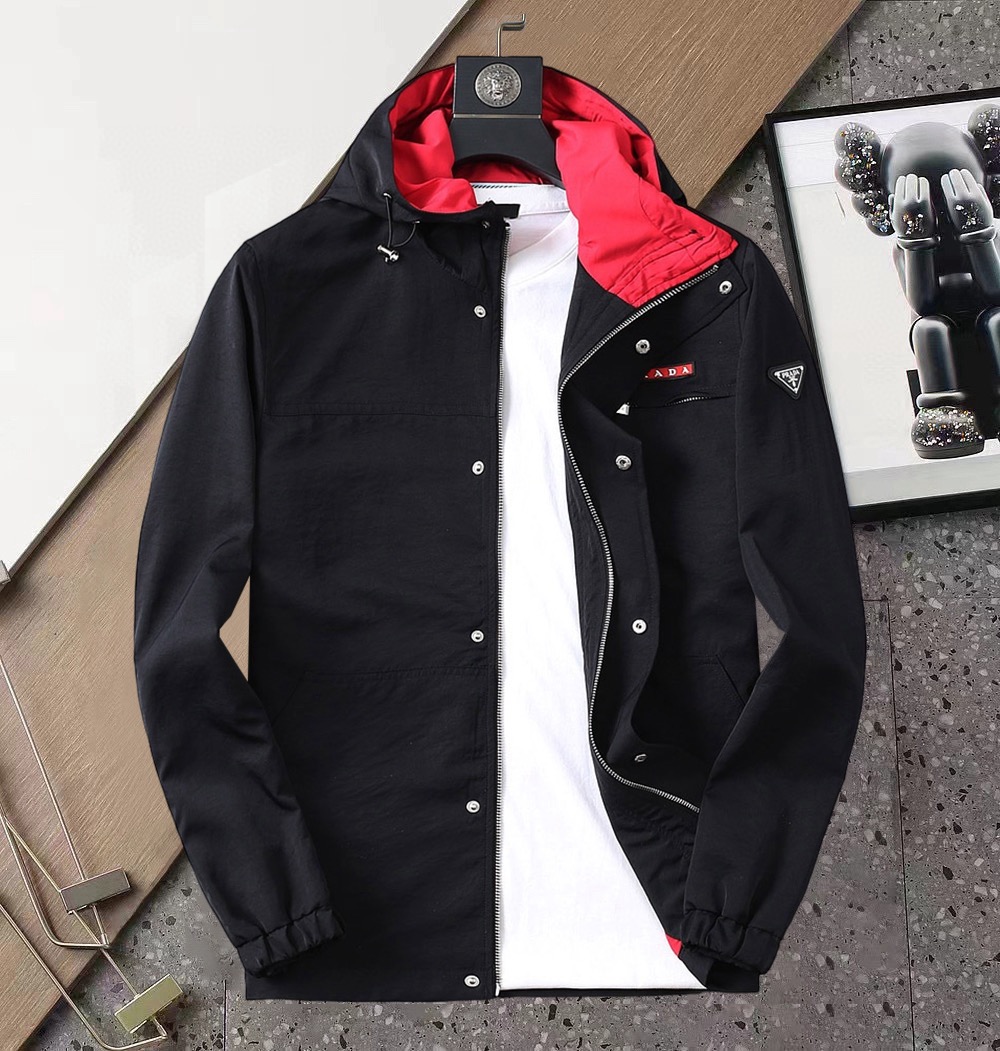 [홍콩명품.PRADA] 프라다 2026 남성용 바람막이 후드자켓 PD1736 ZW 홍콩명품의류,구매대행,온라인명품