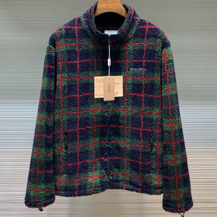 [홍콩명품,MIU MIU] 미우미우 26SS 로고 자켓 MM083 HD, 홍콩명품의류,구매대행,온라인명품