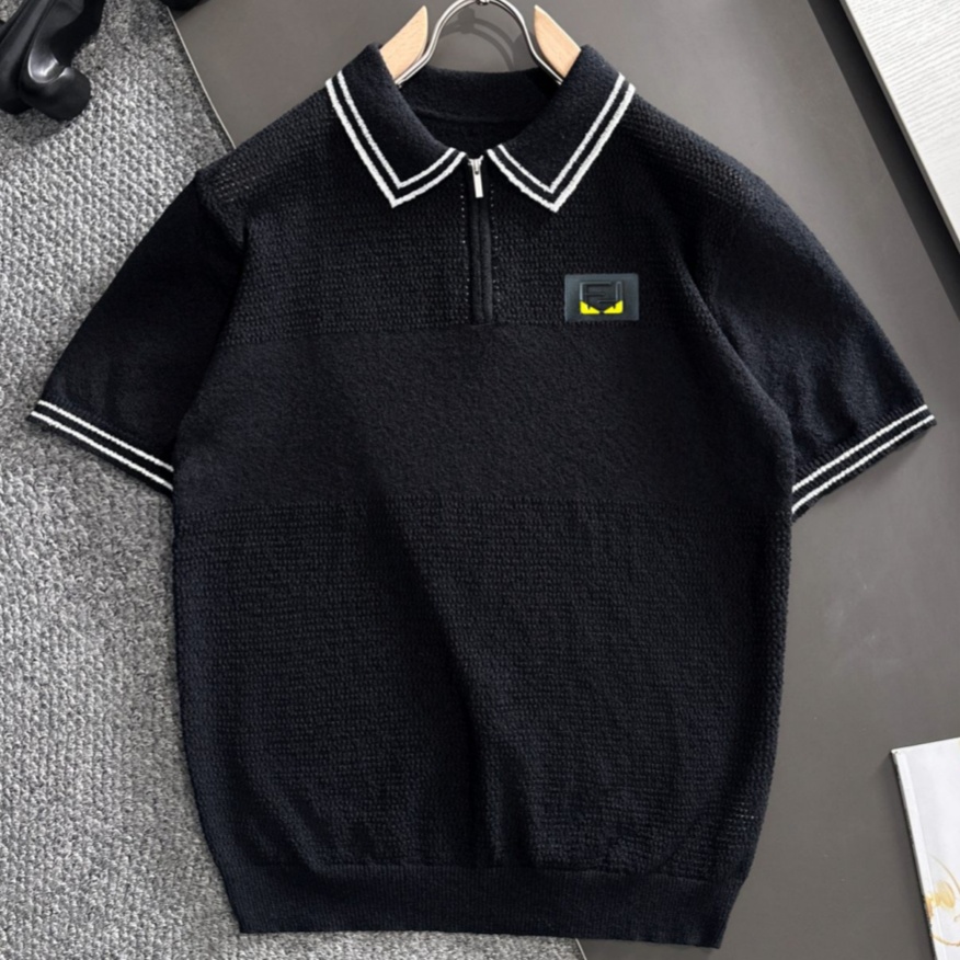 [홍콩명품,FENDI] 펜디 2026 남성용 니트반팔 FD714 PD 홍콩명품의류,구매대행,온라인명품