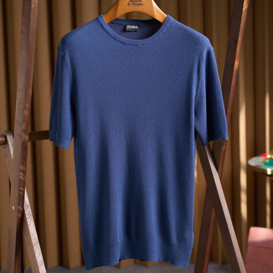 [홍콩명품.ZEGNA] 제냐 2026 남성용 니트반팔 ZN817 PD 홍콩명품의류,구매대행,온라인명품