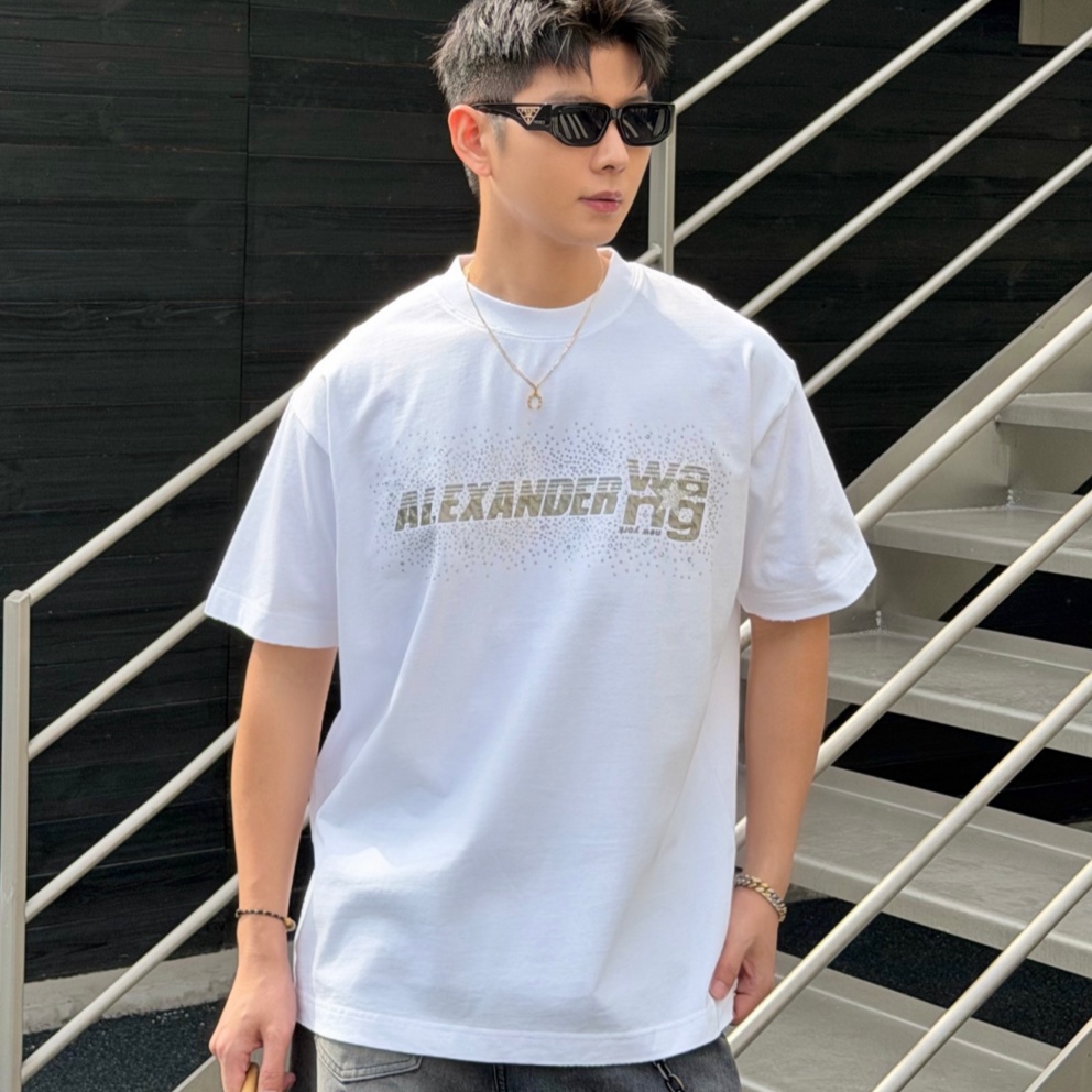 [홍콩명품ALEXANDER WANG] 알렉산더 왕 2026 남성용 반팔 GT428 HD 홍콩명품의류,구매대행,온라인명품