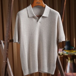 [홍콩명품.loro piana] 로로피아나 2026 남성용 니트반팔 LP994 YB 홍콩명품의류,구매대행,온라인명품