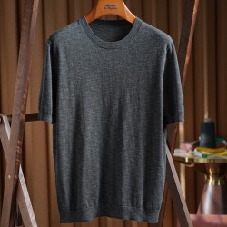 [홍콩명품.loro piana] 로로피아나 2026 남성용 니트반팔 LP999 YB 홍콩명품의류,구매대행,온라인명품