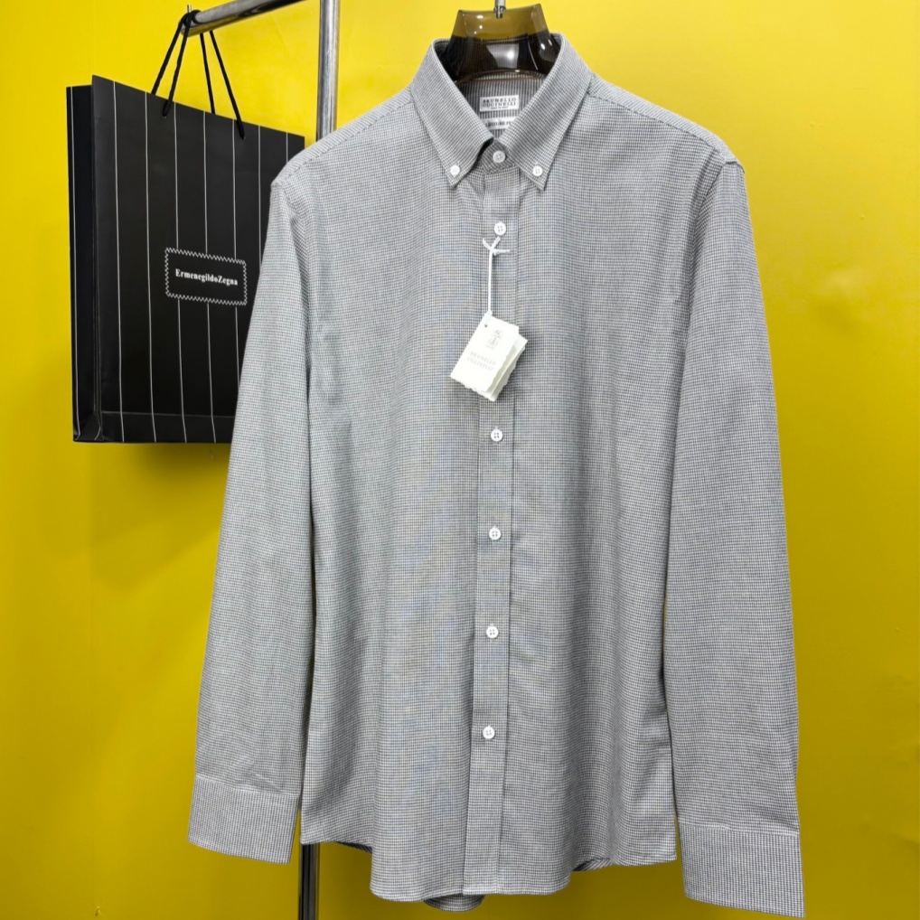 [홍콩명품.BRUNELLO CUCINELLI]브루넬로 쿠치넬리 2026 남성용 셔츠 BL11460 HD 홍콩명품의류,구매대행,온라인명품