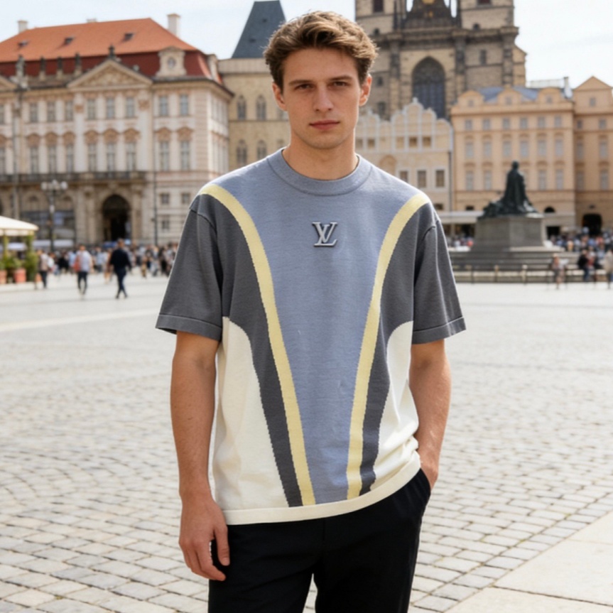 [홍콩명품.LOUIS VUITTON] 루이비통 2026 남성용 반팔 LV2707 PD 홍콩명품의류,구매대행,온라인명품