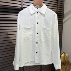 [홍콩명품.loro piana]로로피아나 2026 남성용 린넨셔츠 LP1115 HD 홍콩명품의류,구매대행,온라인명품