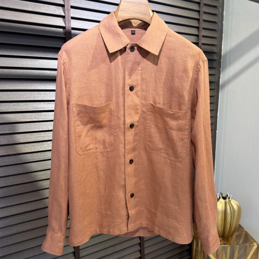 [홍콩명품.loro piana]로로피아나 2026 남성용 린넨셔츠 LP1116 HD 홍콩명품의류,구매대행,온라인명품