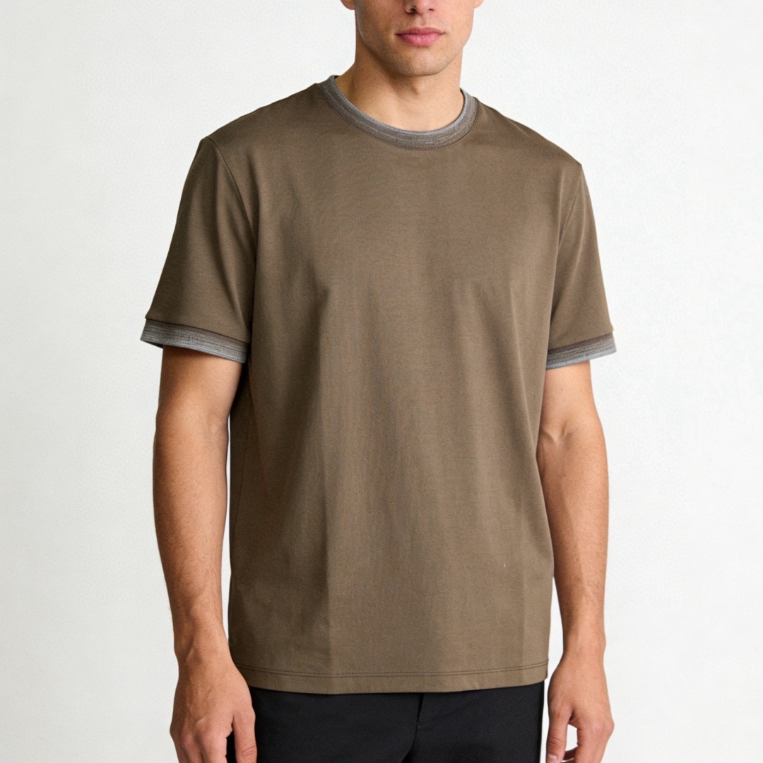 [홍콩명품.BRUNELLO CUCINELLI]브루넬로 쿠치넬리 2026 남성용 반팔 BL1508 YB 홍콩명품의류,구매대행,온라인명품