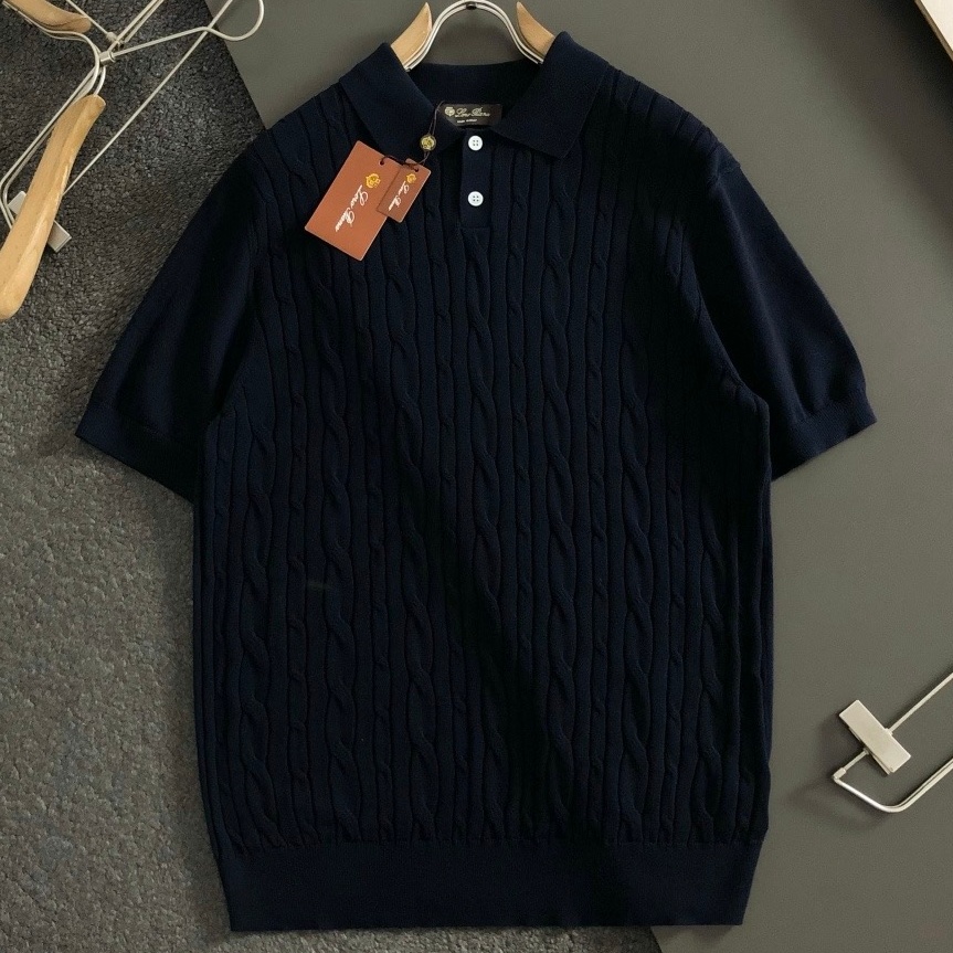 [홍콩명품.loro piana] 로로피아나 2026 남성용 니트반팔 LP1135 YB 홍콩명품의류,구매대행,온라인명품