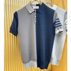 [홍콩명품.THOM BROWNE ] 톰 브라운 2026 남성용 니트반팔 TB1417 PD 홍콩명품의류,구매대행,온라인명품