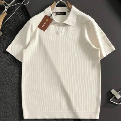 [홍콩명품.loro piana] 로로피아나 2026 남성용 니트반팔 LP1172 YB 홍콩명품의류,구매대행,온라인명품