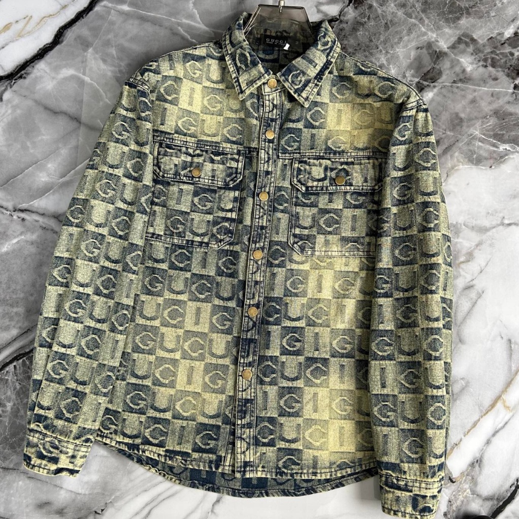 [홍콩명품.GUCCI]구찌 2026 남성용 청셔츠 GC680 PD 홍콩명품의류,구매대행,온라인명품