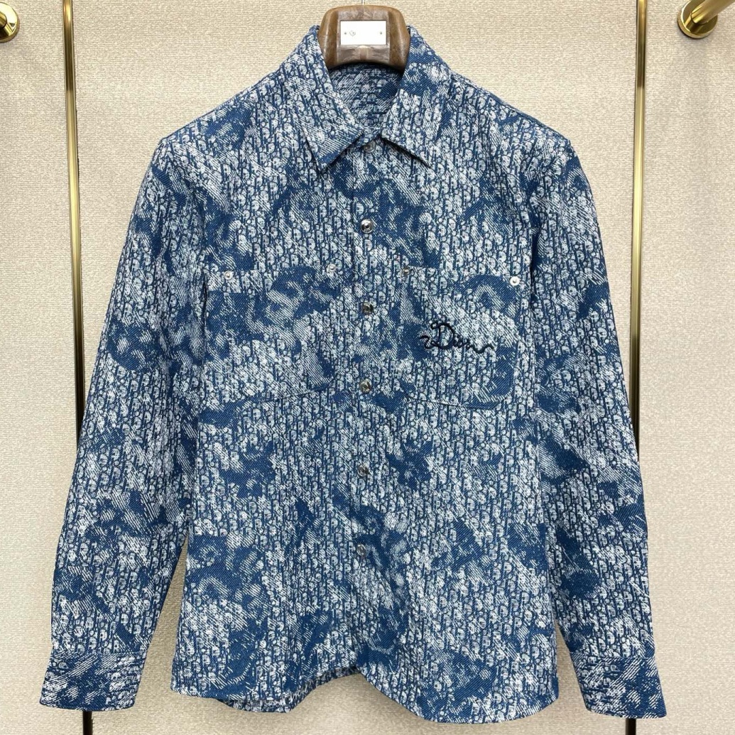 [홍콩명품.Christian Dior] 크리스챤 디올 2026 남성용 청셔츠 CD1682 PD 홍콩명품의류,구매대행,온라인명품