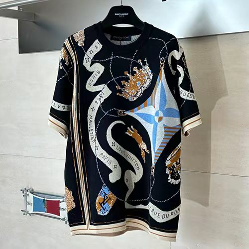 [홍콩명품.LOUIS VUITTON] 루이비통 2026 남성용 니트반팔 LV2888 PD 홍콩명품의류,구매대행,온라인명품