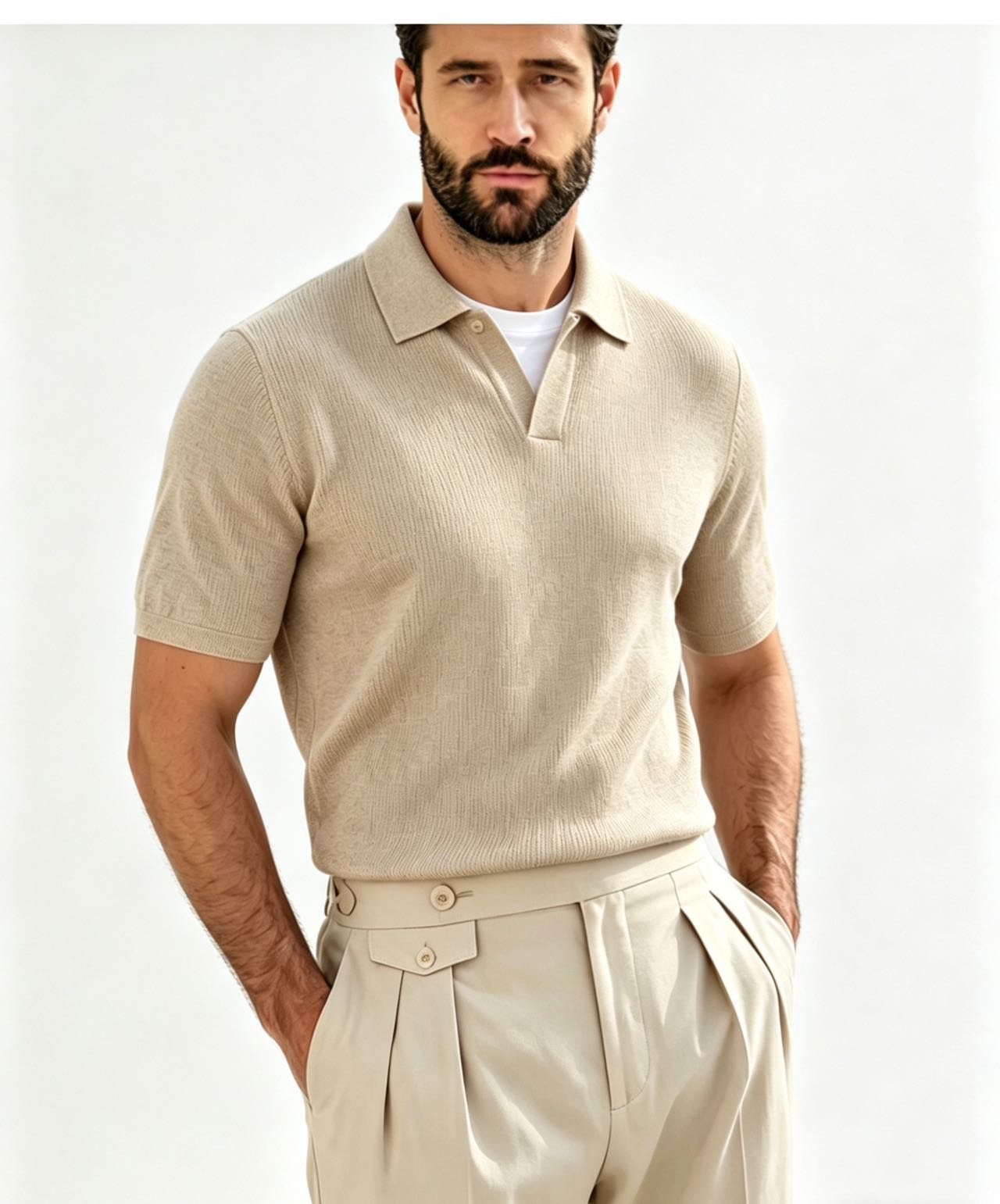 [홍콩명품.BRUNELLO CUCINELLI]브루넬로 쿠치넬리 2026 남성용 니트반팔 BL1523 YB 홍콩명품의류,구매대행,온라인명품