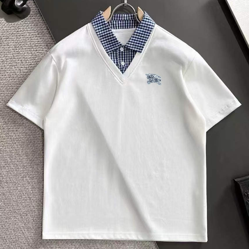 [홍콩명품.BURBERRY] 버버리 2026 남성용  폴로반팔 BU1664 PD 홍콩명품의류,구매대행,온라인명품