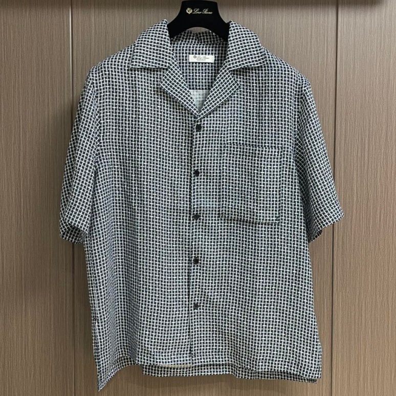 [홍콩명품.loro piana] 로로피아나 2026 남성용 반팔셔츠 LP1206 YB 홍콩명품의류,구매대행,온라인명품