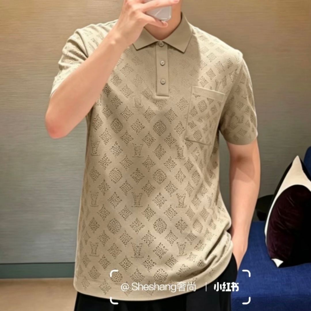 [홍콩명품.LOUIS VUITTON] 루이비통 2026 남성용 니트반팔 LV29214 PD 홍콩명품의류,구매대행,온라인명품