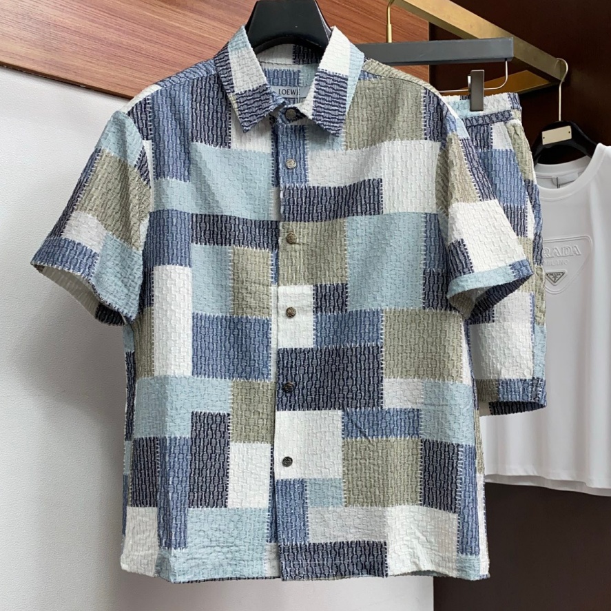 [홍콩명품.LOEWE] 로에베 2026 남성  반팔셔츠세트 LE564 HD 홍콩명품의류,구매대행,온라인명품