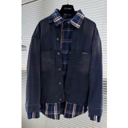 [홍콩명품.BALENCIAGA] 발렌시아가 2026 남성용 청자켓 BL1410 HHB 홍콩명품의류,구매대행,온라인명품
