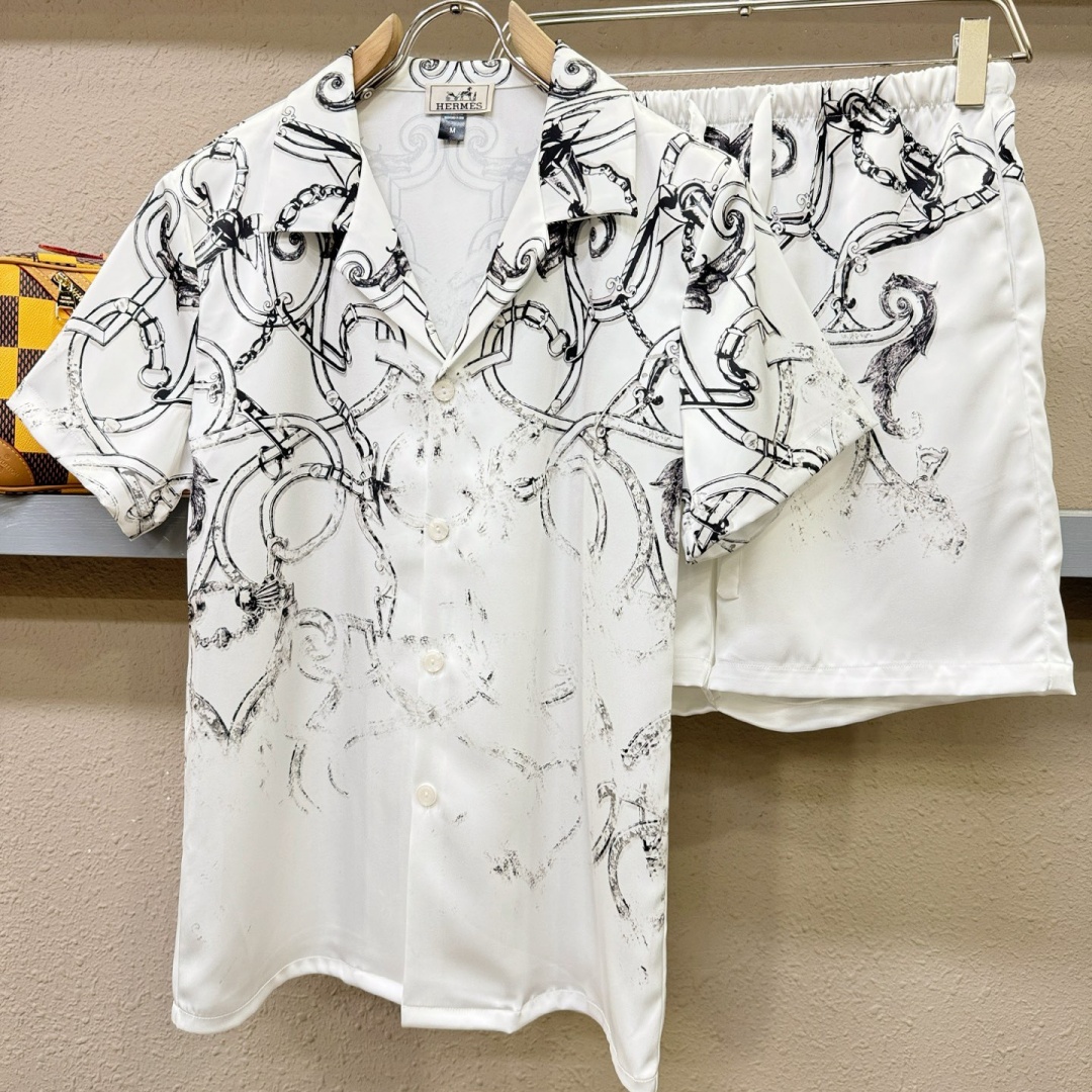 [홍콩명품.HERMES] 에르메스 2026 남성용 반팔셔츠세트 HM536 PD  홍콩명품의류,구매대행,온라인명품