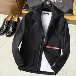 [홍콩명품.PRADA] 프라다 2026 남성용 바람막이 후드자켓 PD1928 PD 홍콩명품의류,구매대행,온라인명품